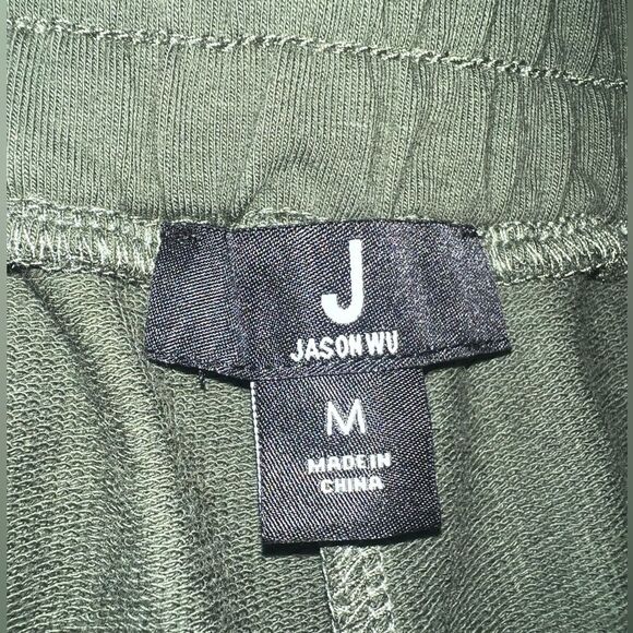 J Jason Wu Regular Tapered Knit Jogger with Satin Detail Size Medium NWOT - Picture 6 of 7